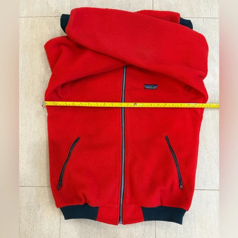 Men’s Vintage 1980s Patagonia fleece zip-up sweater size medium - Picture 9 of 12